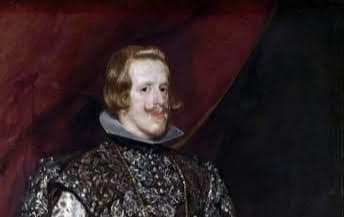 1665년 9월 17일, 스페인의 왕 펠리페 4세 (Felipe IV, 1605 ~ 1665) 타계