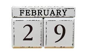 2월 29일, 그레고리력의 윤일 (閏日, leap day)