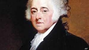 1826년 7월 4일, 미국 초대 부통령•제2대 대통령 존 애덤스 (John Adams, 1735 ~ 1826) 타계