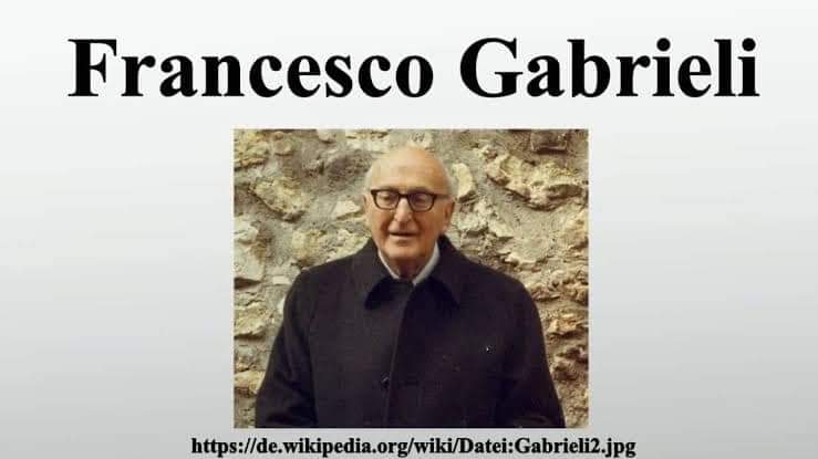 1904년 4월 27일, 이탈리아의 아랍학자 프란체스코 가브리엘리 (Francesco Gabrieli, 1904 ~ 1996) 출생