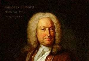 1667년 8월 6일, 스위스의 수학자 요한 베르누이 (Johann Bernoulli, 1667 ~ 1748) 출생