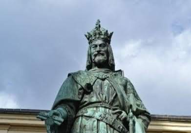 1378년 11월 29일, 룩셈부르크 왕가 출신의 신성 로마 제국 황제 카를 4세 (Karl IV, 1316 ~ 1378) 타계