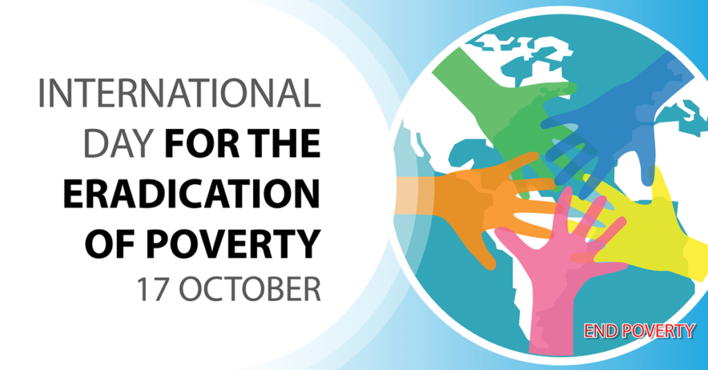 국제기념일 – 10월 17일 국제 빈곤 퇴치의 날(International Day for the Eradication of Poverty)