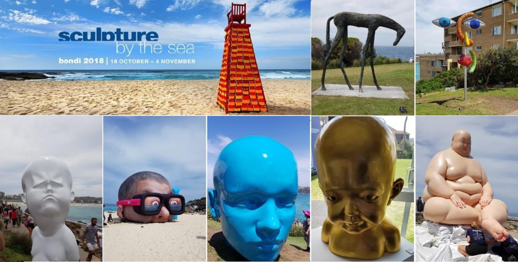 2018 Sculpture by the Sea, 해변 조각전(본다이 비치) 개최