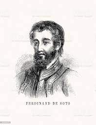 Ferdinand De Soto Spanish Explorer And Conquistador 사람 얼굴에 대한 스톡 벡터 아트 및 기타 이미지 - iStock