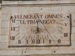 Vsauce on Twitter: "Sundials don't mess around. A thread. VULNERANT OMNES ULTIMA NECAT (every hour wounds. The last one kills) -Church of Saint Vincent, Urrugne, France… https://t.co/p1XccZztsK"