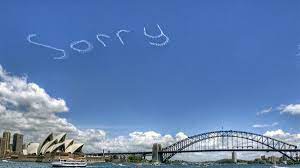 Sorry' isn't the hardest word, so say it for the Stolen Generations