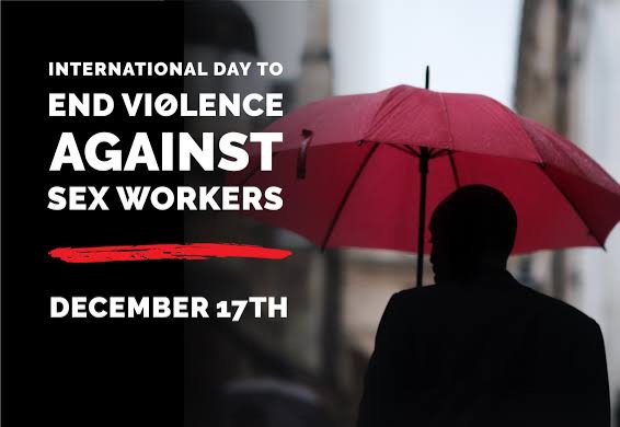 12월 17일, 성노동자에 대한 폭력 종식의 날 (International Day to End Violence Against Sex Workers)