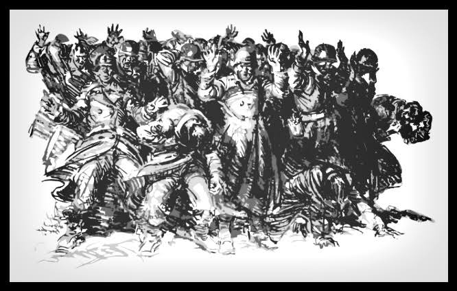 1944년 12월 17일, 제2차 세계 대전 벌지 전투중 ‘말메디 학살’ (Malmedy massacre) : 미국 육군 285포병관측대대 포로들이 무장친위대 (WaffenSS) 요아힘 파이퍼 전투단에 의해 학살