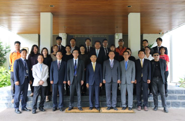 한국대사 이임, 호주 외교단 동정 및 이임사