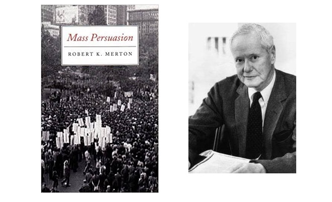 서적소개 – 대중설득 : Mass Persuasion, The Social Psychology of a War Bond Drive (로버트 K. 머턴, 머튼 / Howard Fertig Pub / 2004)