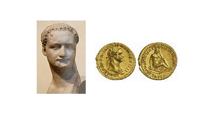 51년 10월 24일, 로마제국의 열한 번째 황제 도미티아누스 (Titus Flavius Domitianus, 51 ~ 96) 출생