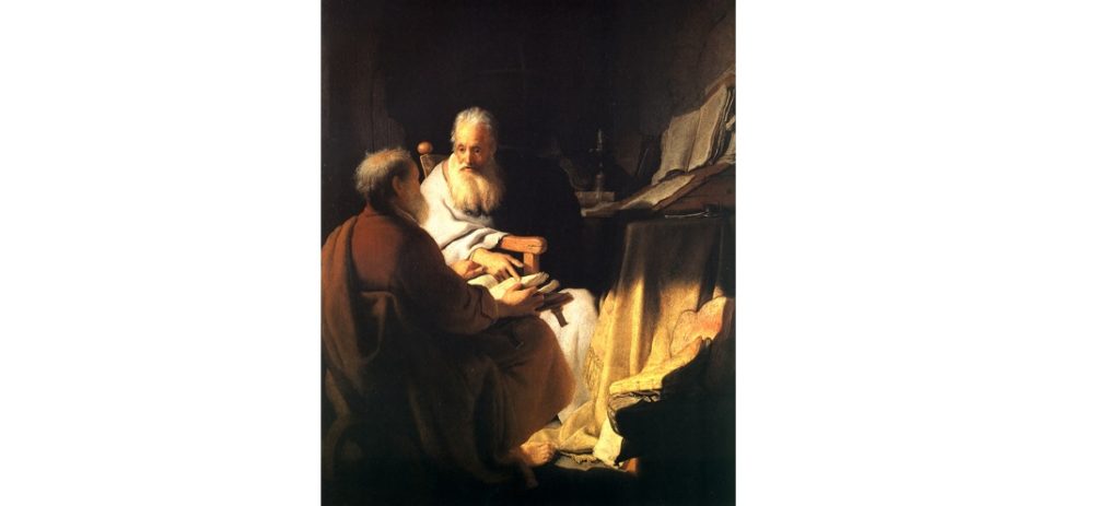 명작소개 – 렘브란트 하르먼손 판 레인 (Rembrandt Harmenszoon van Rijn)의 ‘논쟁하는 두 노인’ (two old men disputing)