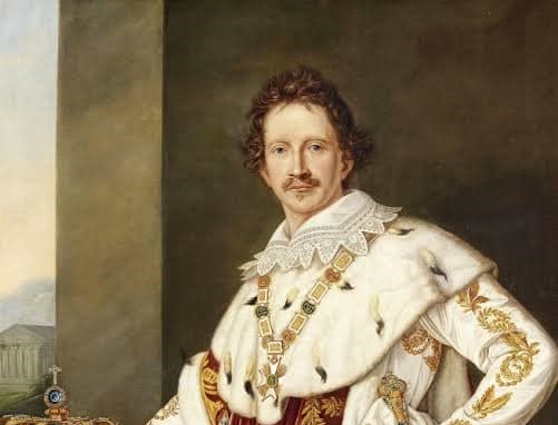 1868년 2월 29일, 바이에른 왕국의 국왕 루트비히 1세 (Ludwig I, 1786 ~ 1868) 타계