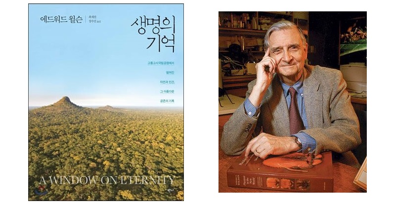 서적소개 – 생명의 기억 : 고롱고사국립공원에서 펼쳐진 자연과 인간, 그 아름다운 공존의 기록 (에드워드 윌슨 / 반니 / 2016.6.28)