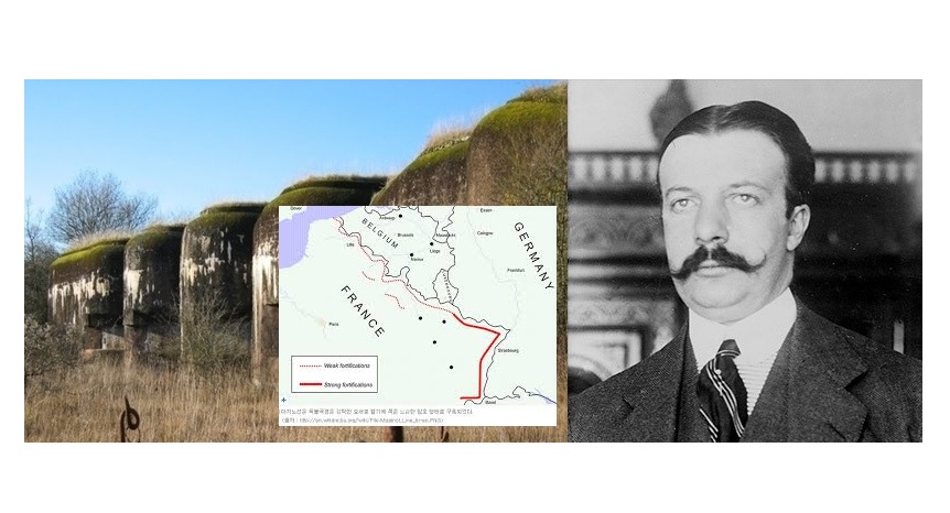 프링스 마지노 선의 건설자, 앙드레 마지노 (André Maginot, 1877 ~ 1932)와 마지노선