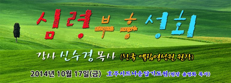 시드니응답기도원, 심령부흥성회 준비