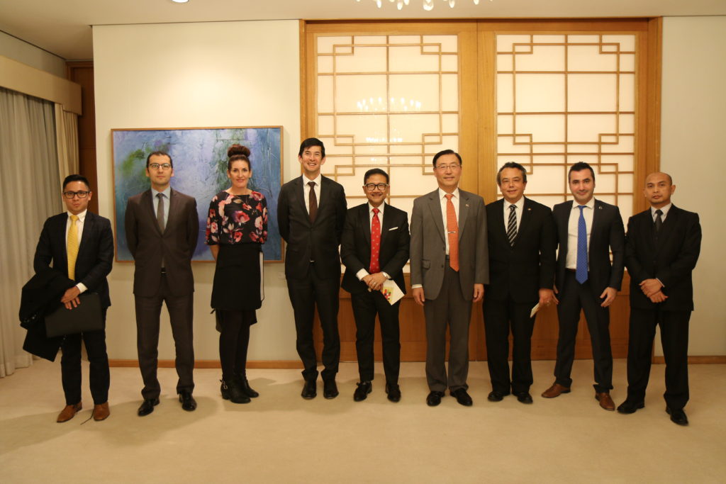 이백순 대사, 호-한 의원친선협회 회원들과 만찬 간담회 / 믹타(MIKTA) 회원국간 협력강화를 위한 만찬개최