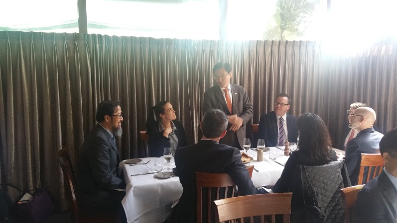 이백순 대사, 2018 정책 라운드 테이블 참석