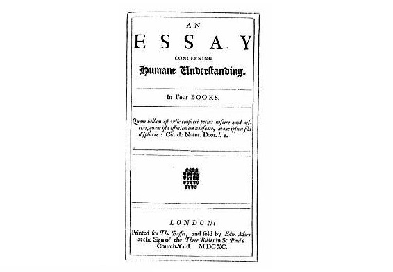 존 로크의 ‘인간 지성론’ (人間知性論, An Essay Concerning Human Understanding) – 존 로크 / 1690년