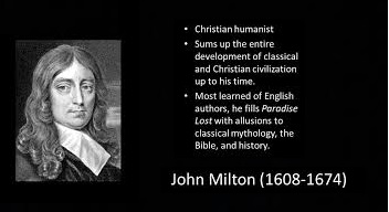 1674년 11월 8일, 영국의 시인이자 청교도 사상가 ‘존 밀턴’ (John Milton, 1608 ~ 1674) 별세