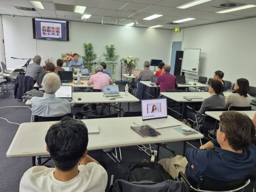 시교협 ‘AI 학교’ 4주간 개최해 성료 – 3주간은 시드니순복음교회에서, 종강모임은 시드니샘터교회에서 실시 … 목회자가 본질인 ‘기도와 말씀’에 더 깊이 몰입할 수 있도록 돕는 실전 워크숍