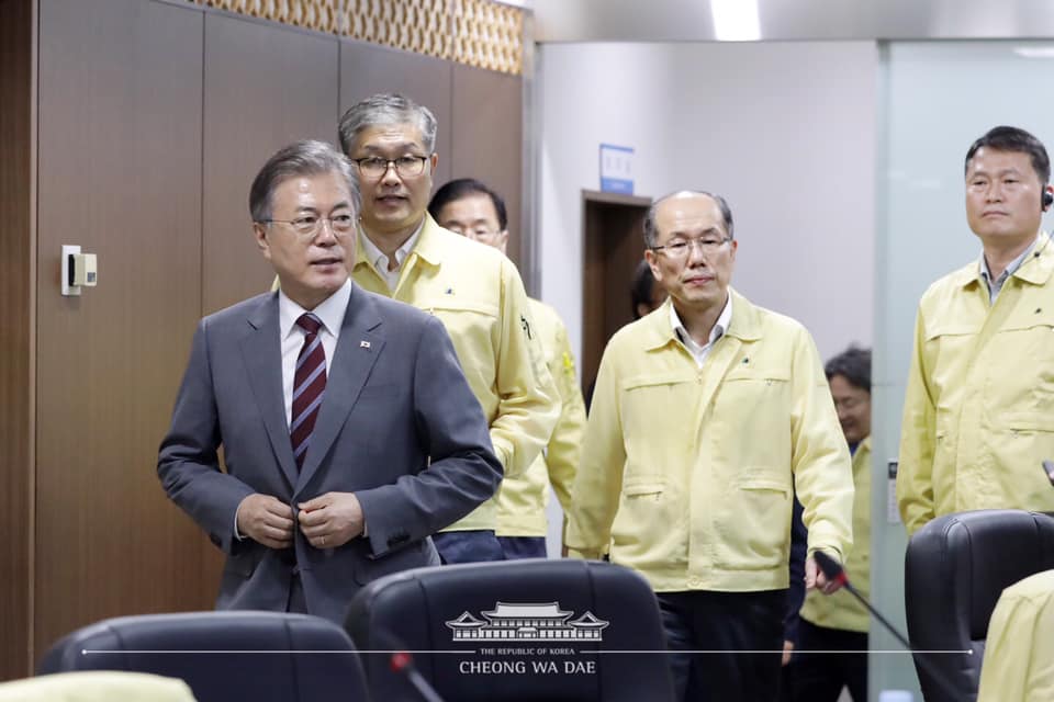 태풍 ‘링링’에 대한 상황점검회의 청와대 서면브리핑
