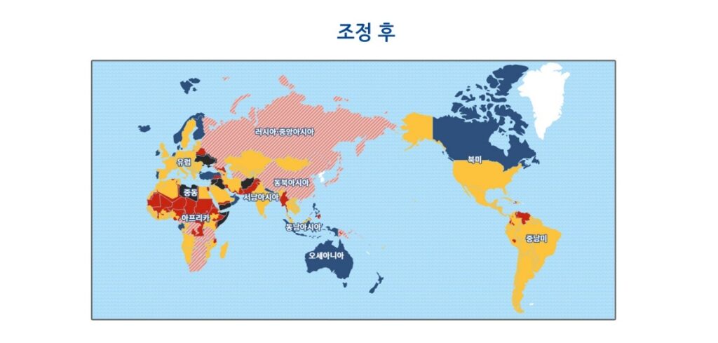 한국 외교부, 특별여행주의보 4월 14일부터 해제 – 각 국가·지역별 안전여행 위험도에 따른 여행경보 조정, 시행