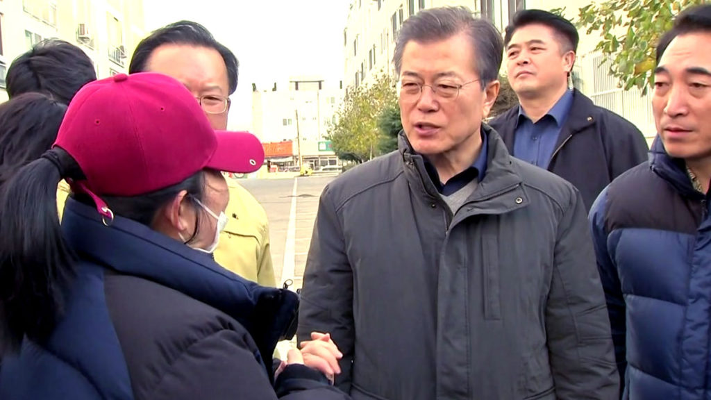 한국 수능 이후 2.0이상 여진 2회, 인천해역서도 2.6 지진
