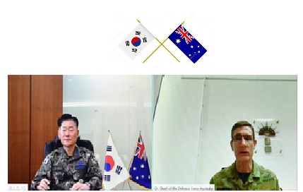 호주, 한국 합참의장에 “인도태평양 평화 · 안정 위해 협력하자” – 앵거스 캠벨 호주 국방총장, 통화서 직접 언급 … 원인철 의장 “양국 협력 강화하자” 원론 답변