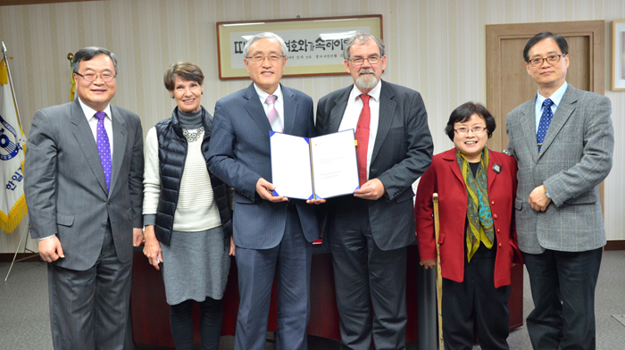 CSU, 한국 한일장신대와 자매결연 체결