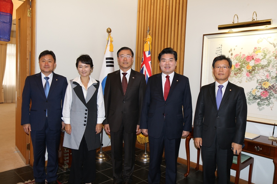 한-호 의원친선협회 대표단 호주 방문
